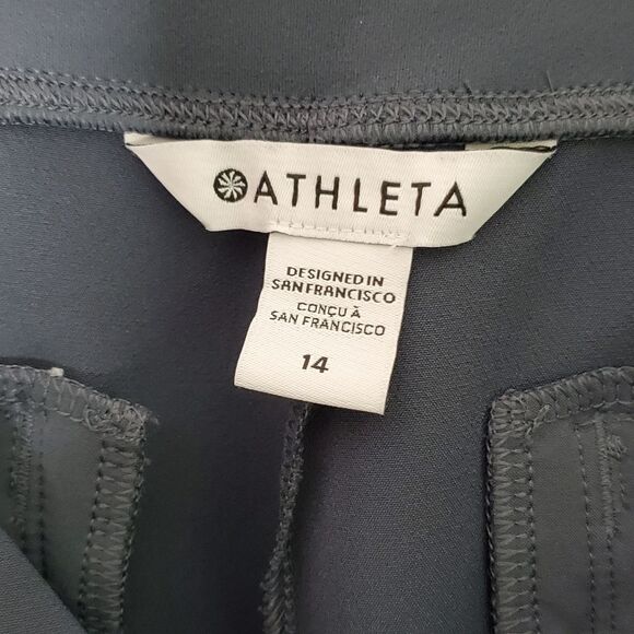 Athleta Charcoal Gray Endless High Rise Pants - Picture 6 of 6